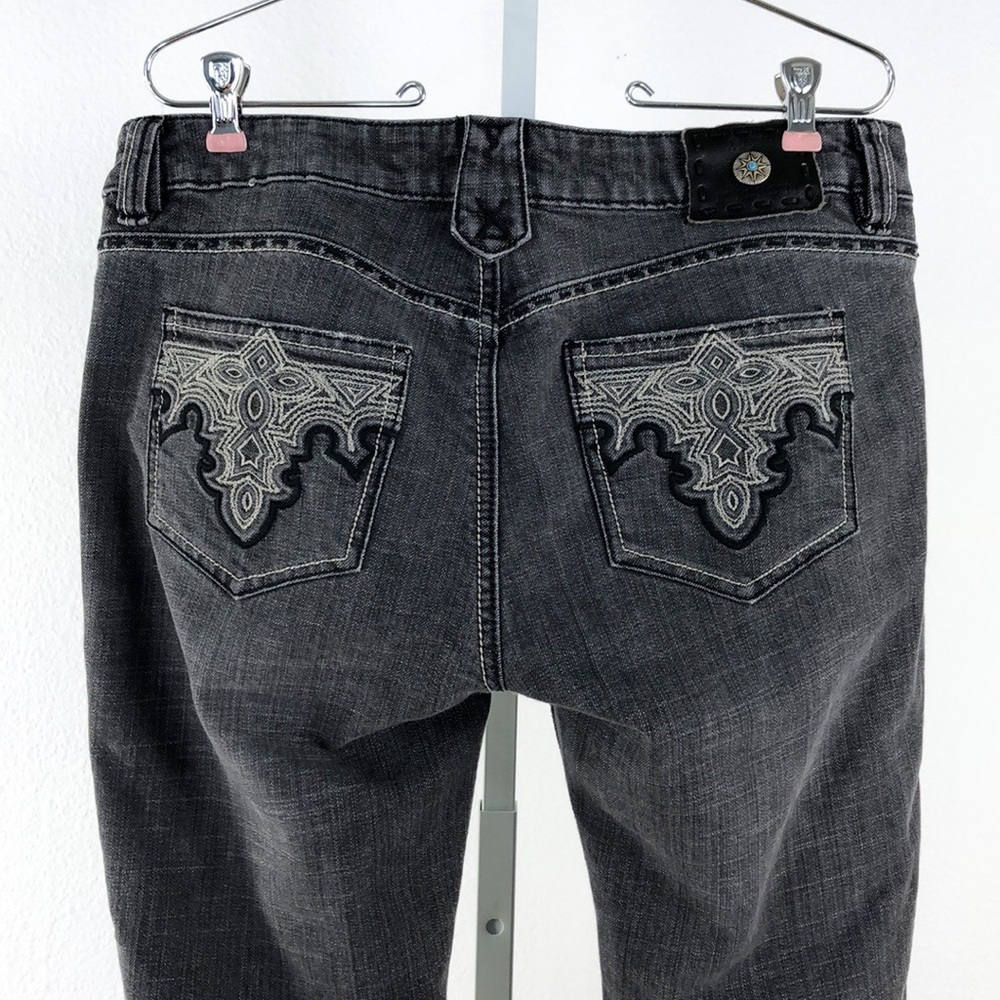Antik Denim Grey Skinny Leg Jeans, Size 32 - Picture 4 of 8